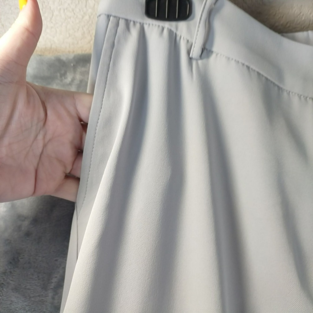 Area Stars Womens Wide Leg Trousers Light Grey Elastic Back Pants Size M NEW - Picture 7 of 11